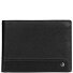  Due Cartera Protección RFID Piel 12.5 cm Modelo schwarz