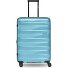 Trolley de viaje de 4 ruedas M 66 cm con pliegue de expansión Modelo glacier blue metallic