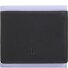  Cartera de cuero de 9,5 cm Modelo black-lavander