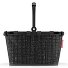  Bolsa de compra Carrybag 33 cm Modelo bouclé black