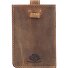  Tarjetero Vintage RFID Piel 7 cm Modelo braun