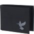  New Cryptan Cartera Bloqueo RFID 11 cm Modelo schwarz-freedom pigeon grey