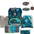  Juego de mochilas escolares Ergoflex Superlight 5pcs. Modelo Magic Light