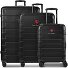 Tonino Lamborghini Milano Trolley 3-SET con pliegue extensible y Maleta XL Modelo black
