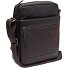 Anzora Bolsa de hombro Piel 27 cm Modelo brown