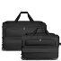  Duffle Essentials Juego de bolsas de viaje de 2 ruedas M+L con pliegue extensible Modelo black
