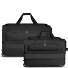  Duffle Essentials Juego de bolsas de viaje de 2 ruedas M+L con pliegue extensible Modelo black