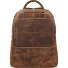  Vintage Mochila de día Piel 43 cm Compartimento para el portátil Modelo brown