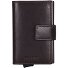  Birkheim C-Two Estuche para tarjetas de crédito Protección RFID Piel 6.5 cm Modelo darkbrown