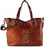  Bella Bolsa de compras Piel 37 cm Modelo cognac
