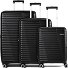  Roadrush 4 ruedas Set de maletas 3 piezas Con asa expansible Modelo shadow black