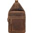  Bolso vintage cuero 41 cm Modelo brown