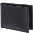  Leather Cartera Bloqueo RFID Piel natural 11 cm Modelo schwarz-ox 2.0