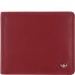  Polo Cartera Bloqueo RFID Piel natural 12 cm Modelo rot