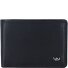  Polo Cartera Bloqueo RFID Piel natural 11 cm Modelo schwarz