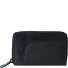  Cartera de lujo Grandma's Club Betty de piel RFID 14 cm Modelo black smoke