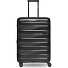  Trolley de viaje de 4 ruedas M 66 cm con pliegue de expansión Modelo black night metallic