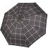  Paraguas de bolsillo Fiber Magic Check 27 cm Modelo brown-beige