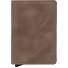  Slimwallet Estuche para tarjetas de crédito Protección RFID Piel 6.5 cm Modelo taupe