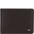  Billetera Polo RFID Piel 12 cm Modelo dunkelbraun