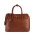  Bolsa de compras M Piel 36 cm Modelo dark cognac