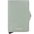  Twinwallet Estuche para tarjetas de crédito Protección RFID Piel 7 cm Modelo sea green
