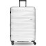  Trolley de viaje de 4 ruedas L 75 cm con pliegue de expansión Modelo ice white metallic
