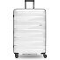  Trolley de viaje de 4 ruedas L 75 cm con pliegue de expansión Modelo ice white metallic