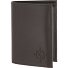  Leather Cartera Bloqueo RFID Piel natural 10 cm Modelo braun-windrose 2.0