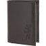  Leather Cartera Bloqueo RFID Piel natural 10 cm Modelo braun-lizard