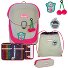  Juego de mochilas escolares Sunny II 4pcs. Modelo pink cherry