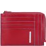 Funda cuadrada azul para tarjetas de crédito RFID Piel 12 cm Modelo red