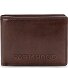  Memphis Cartera Bloqueo RFID Piel natural 12.5 cm Modelo dark brown
