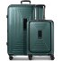  Juego de maletas Essentials 14 de 4 ruedas Compartimento para portátil de 2 piezas con pliegue extensible Modelo pearl-green metallic