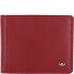 Polo Cartera Bloqueo RFID Piel natural 11 cm Modelo rot