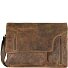  Vintage Revolver Bolso Bandolera Piel 40 cm Modelo braun