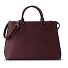  Hanna Bolso Piel 40 cm Modelo dark garnet