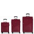  Juego 3 Maleta de 4 ruedas 3pcs. Modelo burdeos