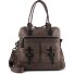  Urban Poets Alexandra-Up Bolsa de hombro Piel natural 29 cm Modelo stone grey