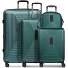  Juego de maletas Essentials 14 de 4 ruedas + neceser 4 pzs. con pliegue extensible Modelo pearl-green metallic
