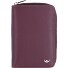  Madrid Cartera Bloqueo RFID Piel natural 11.5 cm Modelo aubergine