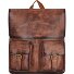  Mochila de cuero Mascu & Line 39 cm Modelo braun