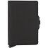  Twinwallet Funda mate para tarjetas de crédito RFID Piel 6,5 cm Modelo black