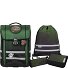  Perfecto Juego de mochilas escolares 5 piezas Modelo Gradient Grass