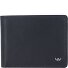  Polo Cartera Bloqueo RFID Piel natural 12 cm Modelo marineblau