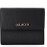  Bologna Leather Cartera Piel natural 12 cm Modelo black
