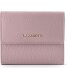  Bologna Leather Cartera Piel natural 12 cm Modelo rose