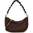  Cleo Bolsa de hombro Piel natural 23 cm Modelo moka