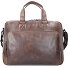  The Workmates Supervisor Briefcase Leather 41 cm Laptop Compartment Modelo humus