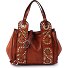  Dafne Bolsa de hombro Mini Bag Piel natural 17 cm Modelo cognac